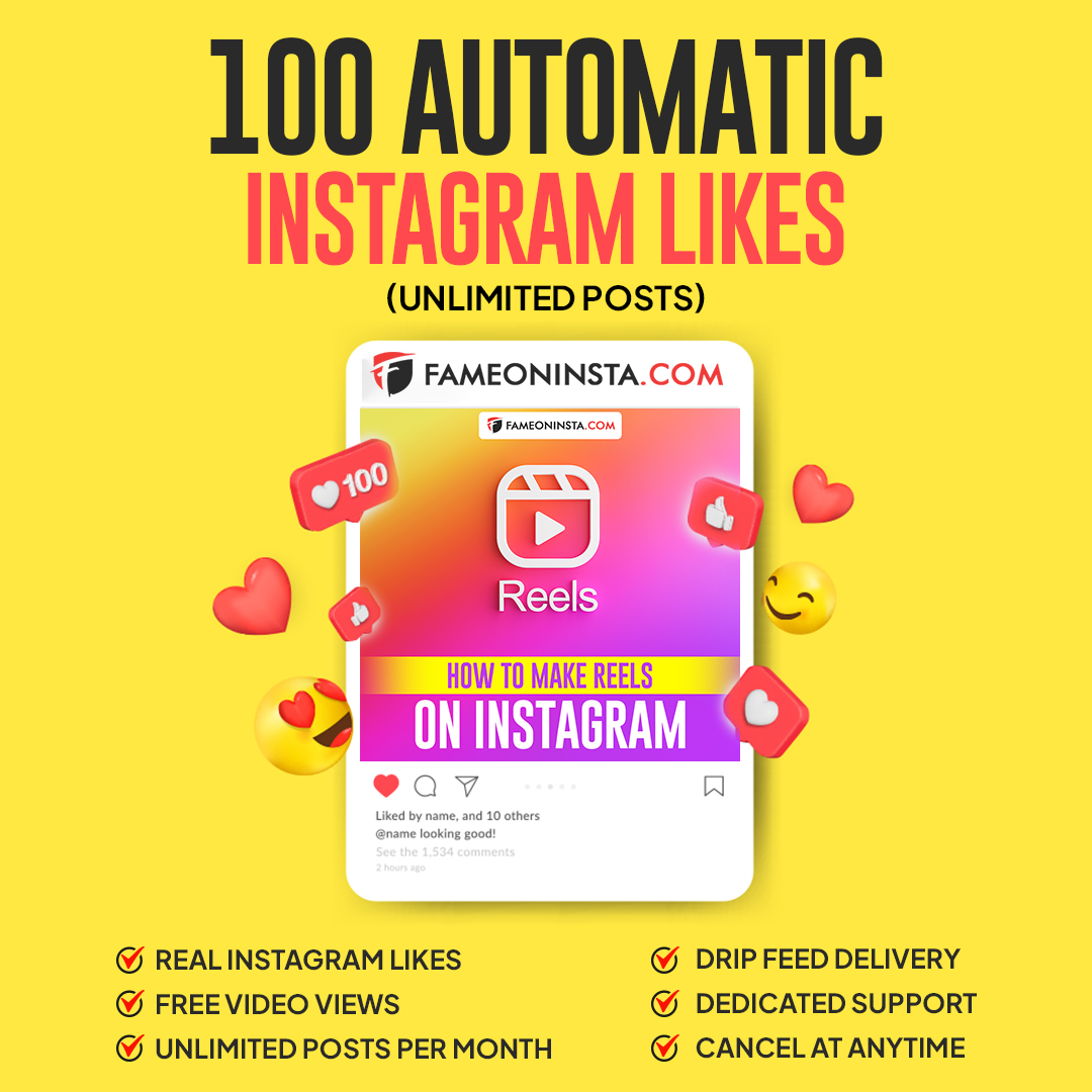 buy 100 automatic Instagram likes